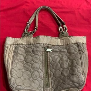 CYNTHIA ROWLEY BROWN LEATHER